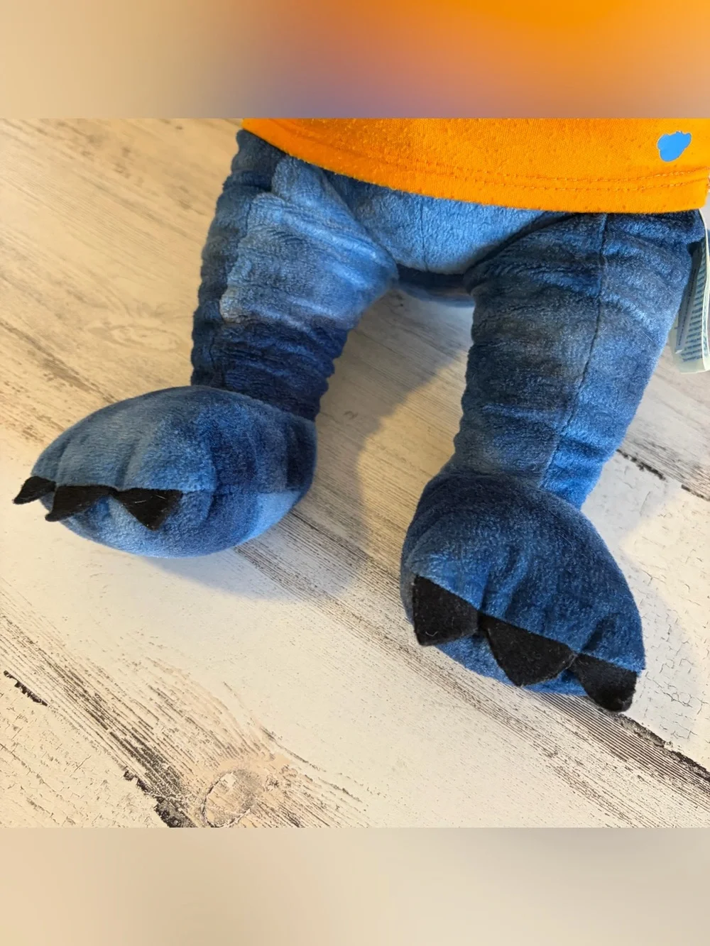 Build a Bear Blue Dinosaur with Shirt